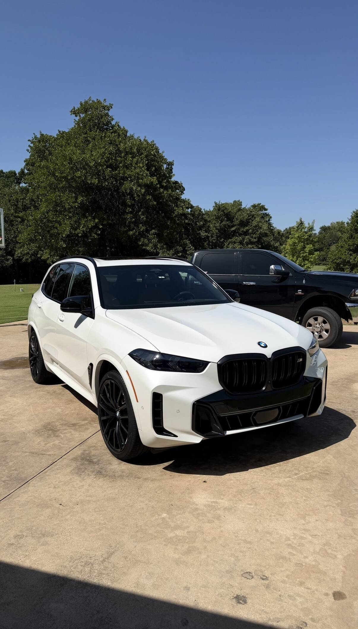 New BMW X5 M, prepped and protected