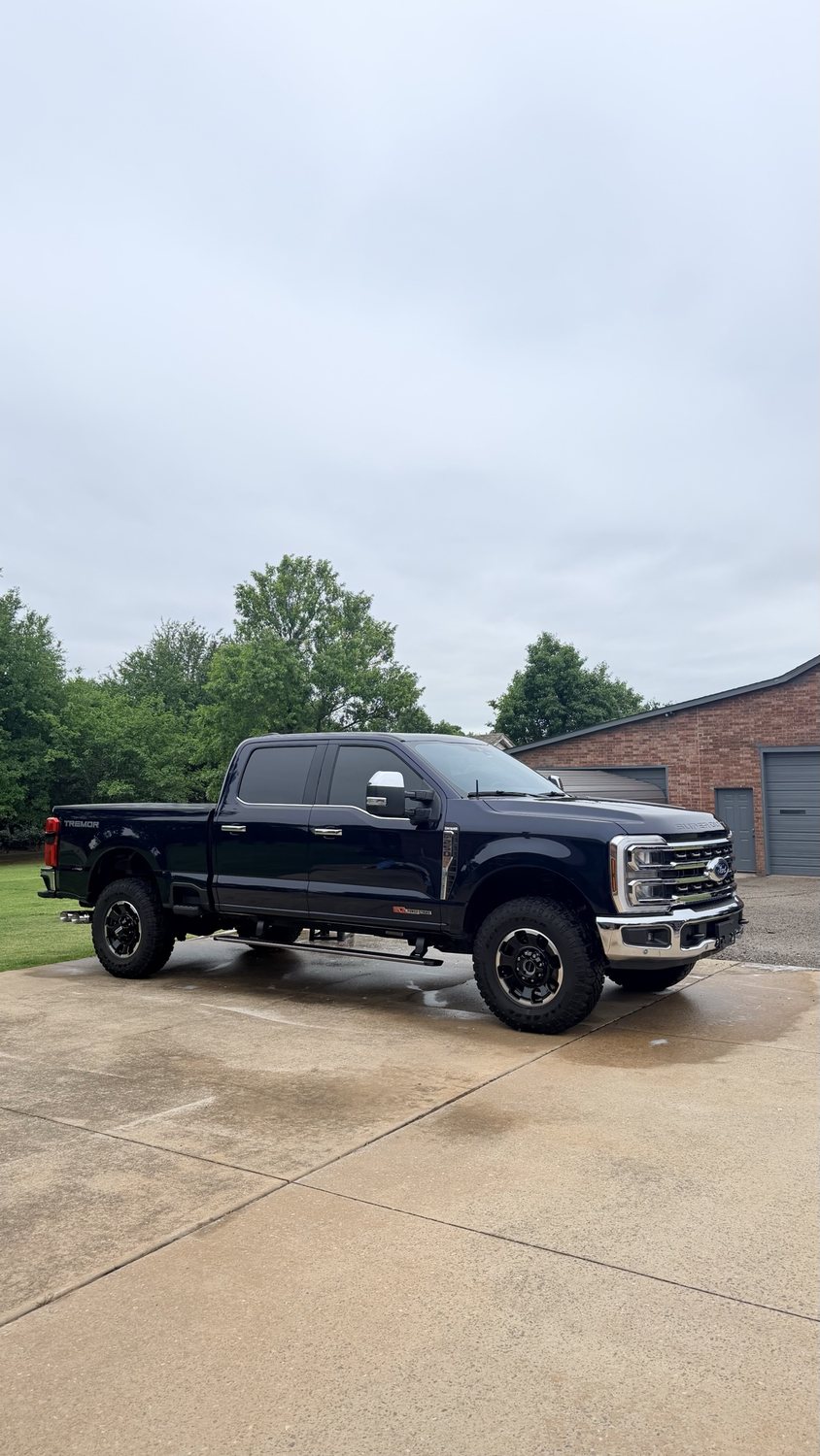 Black Super Duty, corrected and coated