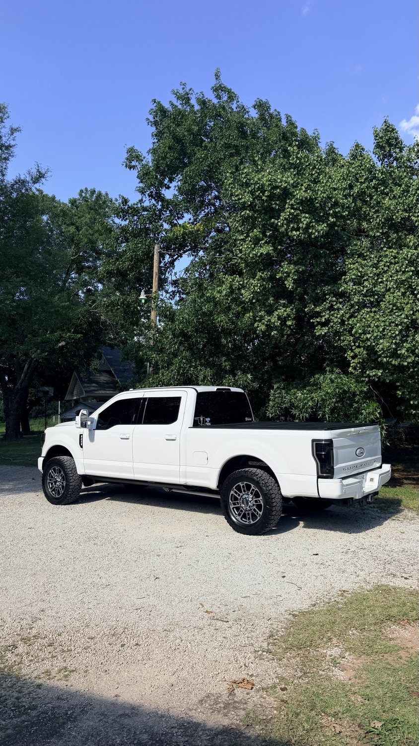 White Super Duty, corrected and coated